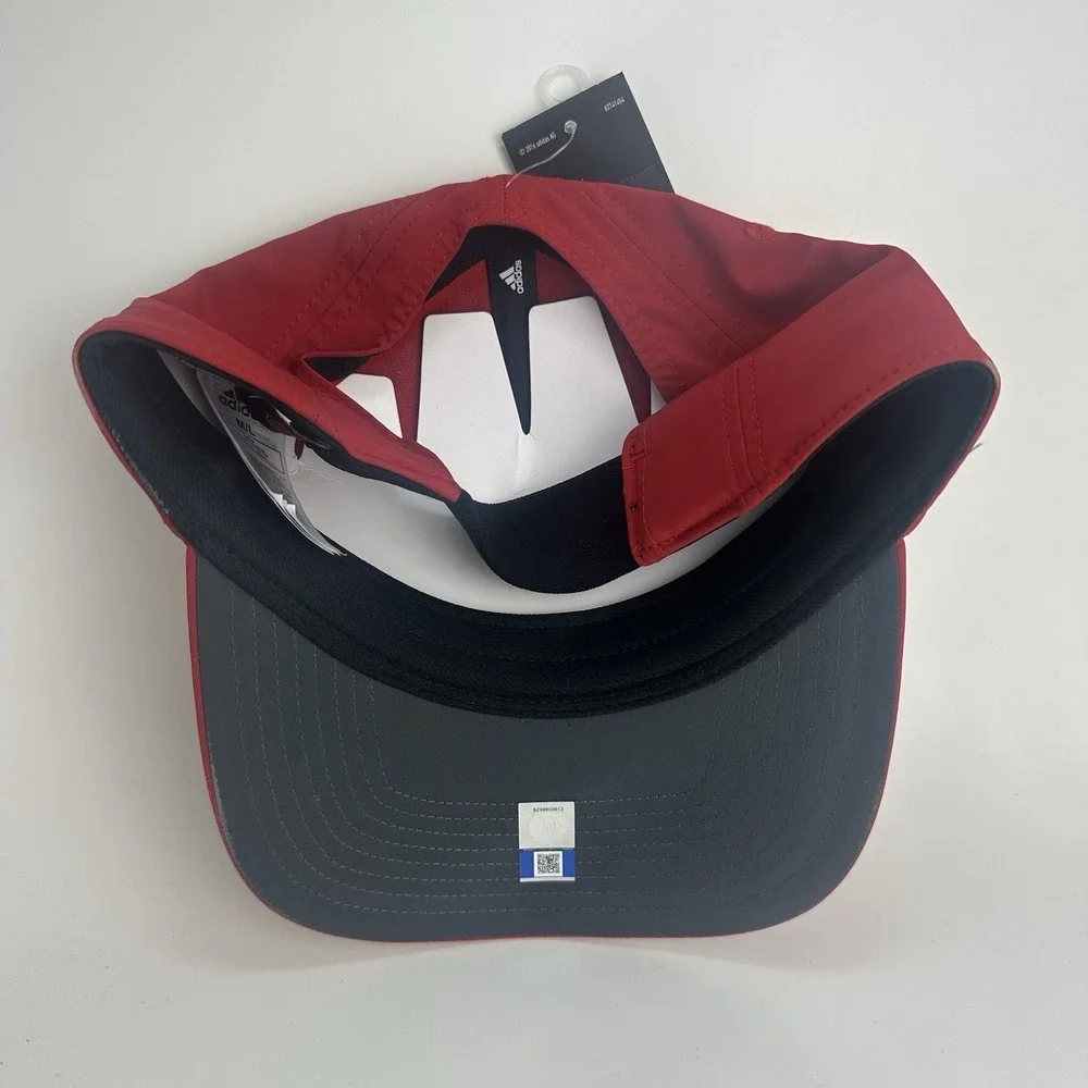 Louisville‎ Cardinals Hat Cap College Football Adidas Mens Aeroready Adjustable